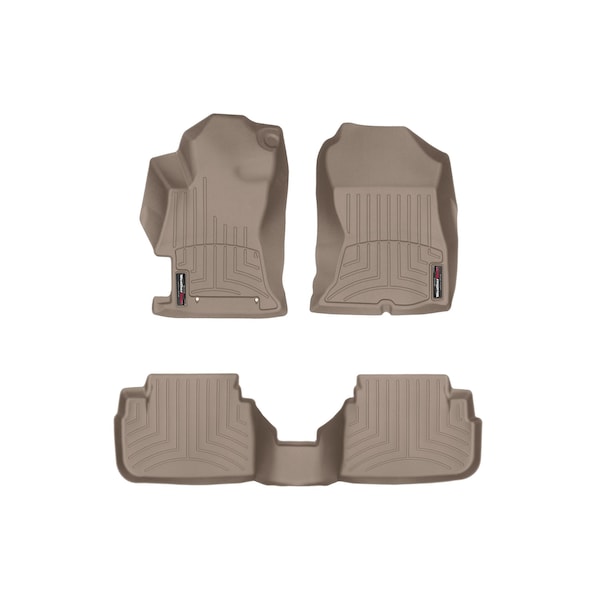 Front and Rear Floorliners, 451107-1-2